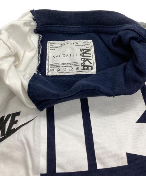 NIKE（ナイキ）NIKE (ナイキ) sacai (サカイ) W Nrg Ga Tee ネイビー サイズ:XXLの古着・服飾アイテム
