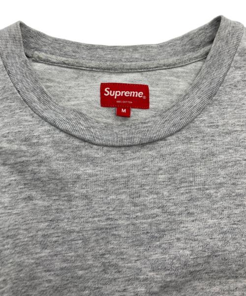 SUPREME（シュプリーム）Supreme (シュプリーム) 長袖ポケットTシャツ グレー サイズ:Mの古着・服飾アイテム
