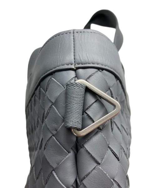 BOTTEGA VENETA（ボッテガベネタ）BOTTEGA VENETA (ボッテガベネタ) イントレチャートトートバッグ グレーの古着・服飾アイテム