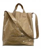 COMME des GARCONS SHIRTコムデギャルソンシャツ）の古着「2WAYショルダーバッグ」｜ベージュ