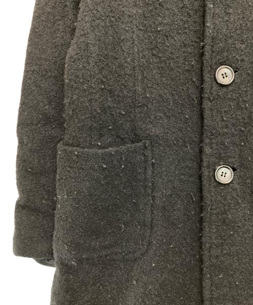 tricot COMME des GARCONS（トリココムデギャルソン）tricot COMME des GARCONS (トリココムデギャルソン) ウールアルパカステンカラーコート ブラック サイズ:Mの古着・服飾アイテム