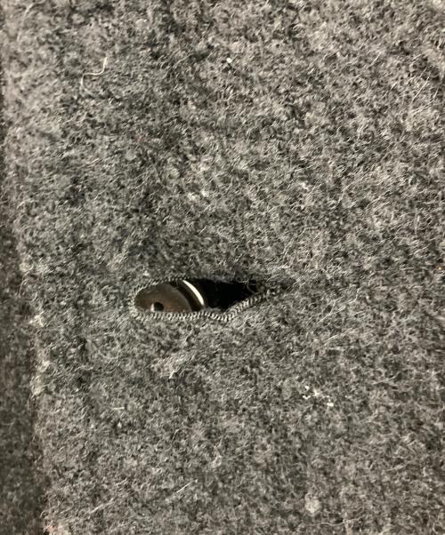 tricot COMME des GARCONS（トリココムデギャルソン）tricot COMME des GARCONS (トリココムデギャルソン) ウールアルパカステンカラーコート ブラック サイズ:Mの古着・服飾アイテム