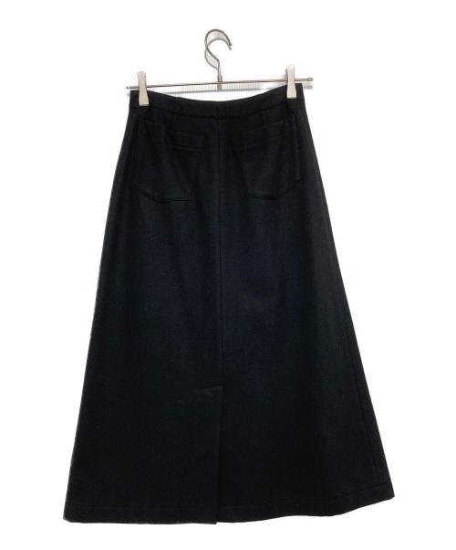 tricot COMME des GARCONS（トリココムデギャルソン）tricot COMME des GARCONS (トリココムデギャルソン) ウールロングスカート ブラック サイズ:Sの古着・服飾アイテム