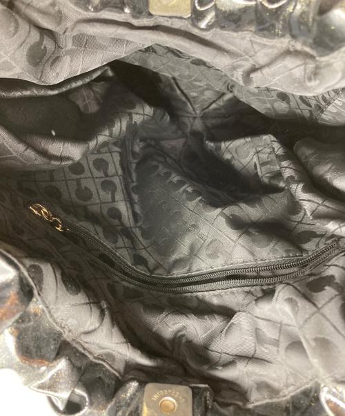 GHERARDINI（ゲラルディーニ）GHERARDINI (ゲラルディーニ) ハンドバッグ ブラックの古着・服飾アイテム