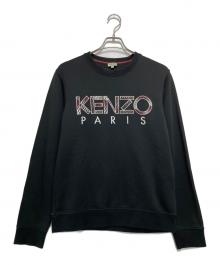 KENZO（ケンゾー）の古着「ロゴスウェット」｜ブラック