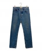 LOEWEロエベ）の古着「アナグラム LOGO DENIM PANTS」｜ブルー