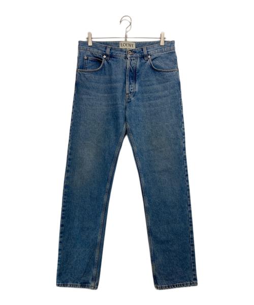 LOEWE（ロエベ）LOEWE (ロエベ) アナグラム LOGO DENIM PANTS ブルー サイズ:50の古着・服飾アイテム