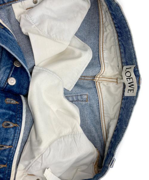 LOEWE（ロエベ）LOEWE (ロエベ) アナグラム LOGO DENIM PANTS ブルー サイズ:50の古着・服飾アイテム