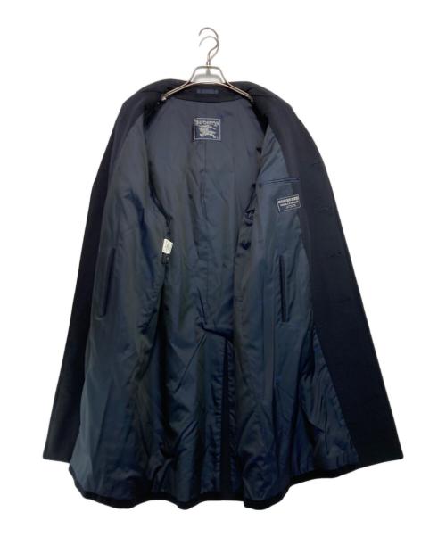 Burberry's（バーバリーズ）Burberry's (バーバリーズ) ウールカシミヤステンカラーコート ネイビー サイズ:90-165-4の古着・服飾アイテム