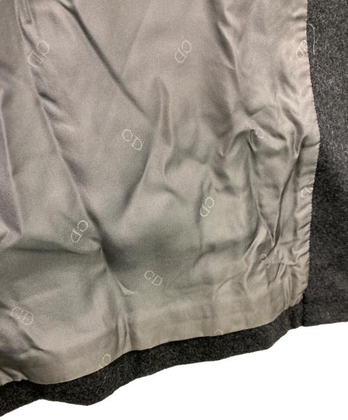 Christian Dior MONSIEUR（クリスチャンディオールムッシュ）Christian Dior MONSIEUR (クリスチャンディオールムッシュ) [古着]カシミヤ混ロングコート グレー サイズ:Lの古着・服飾アイテム