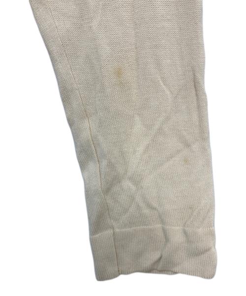 ETRO（エトロ）ETRO (エトロ) シルク切り替えニットカーディガン ベージュ サイズ:40の古着・服飾アイテム