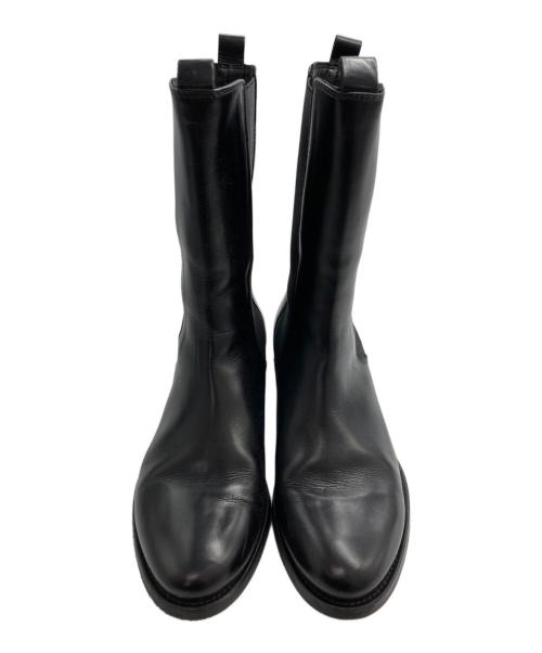 luca grossi（ルカグロッシ）luca grossi (ルカグロッシ) サイドゴアブーツ ブラック サイズ:36の古着・服飾アイテム