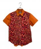 BLACK COMME des GARCONSブラックコムデギャルソン）の古着「半袖シャツ」｜オレンジ