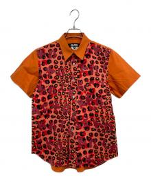 BLACK COMME des GARCONS（ブラックコムデギャルソン）の古着「半袖シャツ」｜オレンジ