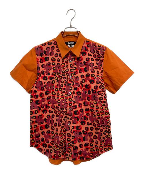 BLACK COMME des GARCONS（ブラックコムデギャルソン）BLACK COMME des GARCONS (ブラックコムデギャルソン) 半袖シャツ オレンジ サイズ:Sの古着・服飾アイテム