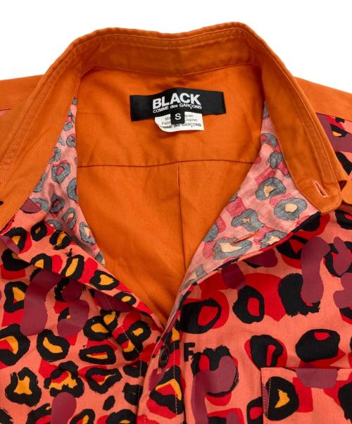 BLACK COMME des GARCONS（ブラックコムデギャルソン）BLACK COMME des GARCONS (ブラックコムデギャルソン) 半袖シャツ オレンジ サイズ:Sの古着・服飾アイテム