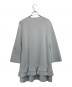 TO BE CHIC (トゥービーシック) フリルニットジャケット スカイブルー サイズ:40：6000円