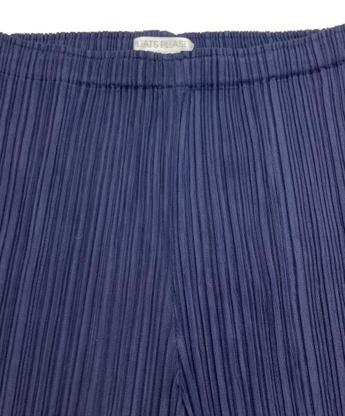 PLEATS PLEASE（プリーツプリーズ）PLEATS PLEASE (プリーツプリーズ) プリーツパンツ ネイビー サイズ:3の古着・服飾アイテム
