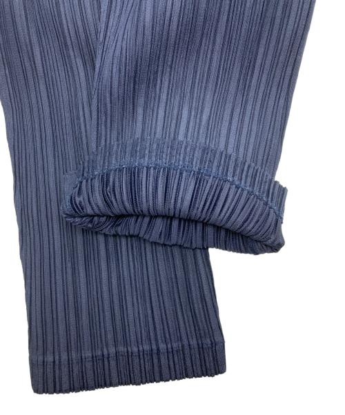 PLEATS PLEASE（プリーツプリーズ）PLEATS PLEASE (プリーツプリーズ) プリーツパンツ ネイビー サイズ:3の古着・服飾アイテム