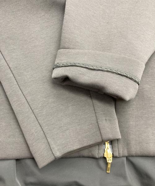 23区（ニジュウサンク）23区 (ニジュウサンク) コットンエアー ギャザー ライトアウター グレー サイズ:38の古着・服飾アイテム