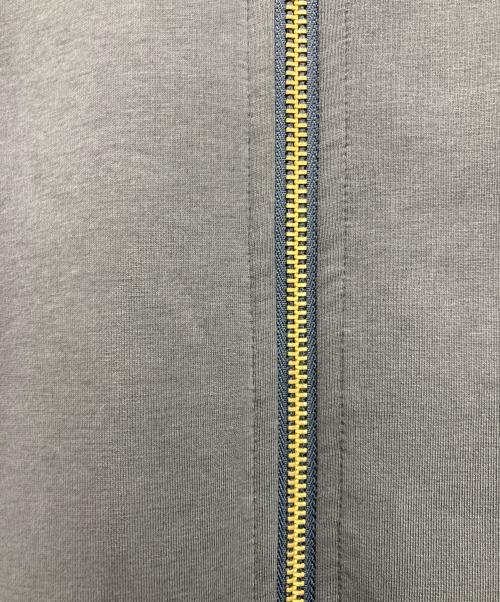 23区（ニジュウサンク）23区 (ニジュウサンク) コットンエアー ギャザー ライトアウター グレー サイズ:38の古着・服飾アイテム