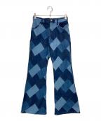 RHC Ron Hermanアールエイチシー ロンハーマン）の古着「パッチワークデニムパンツ」｜インディゴ