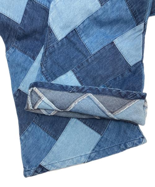 RHC Ron Herman（アールエイチシー ロンハーマン）RHC Ron Herman (アールエイチシー ロンハーマン) パッチワークデニムパンツ インディゴ サイズ:Sの古着・服飾アイテム