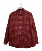 RHC Ron Herman×THOMAS MASONアールエイチシー ロンハーマン×トーマスメイソン）の古着「チェックシャツ」｜レッド