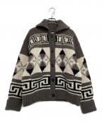 RHC Ron Hermanアールエイチシー ロンハーマン）の古着「カウチンニットカーディガン」｜ブラウン