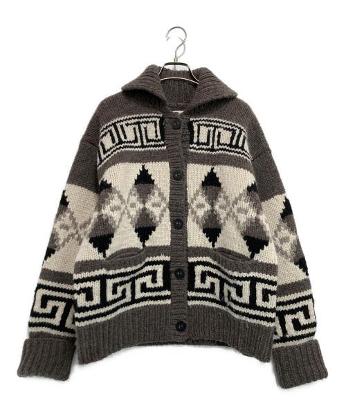 RHC Ron Herman（アールエイチシー ロンハーマン）RHC Ron Herman (アールエイチシー ロンハーマン) カウチンニットカーディガン ブラウン サイズ:-の古着・服飾アイテム