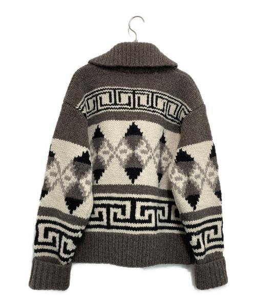 RHC Ron Herman（アールエイチシー ロンハーマン）RHC Ron Herman (アールエイチシー ロンハーマン) カウチンニットカーディガン ブラウン サイズ:-の古着・服飾アイテム