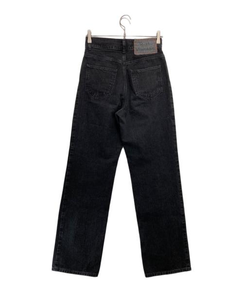 R.H.Vintage（ロンハーマン・ヴィンテージ）R.H.Vintage (ロンハーマン・ヴィンテージ) ハイウエストデニムパンツ ブラック サイズ:25の古着・服飾アイテム