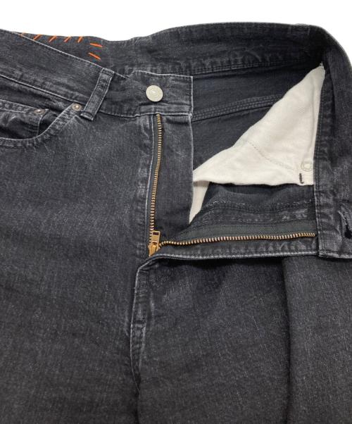 R.H.Vintage（ロンハーマン・ヴィンテージ）R.H.Vintage (ロンハーマン・ヴィンテージ) ハイウエストデニムパンツ ブラック サイズ:25の古着・服飾アイテム