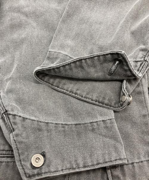 Ron Herman（ロンハーマン）Ron Herman (ロンハーマン) PAINTER JACKET グレー サイズ:Mの古着・服飾アイテム