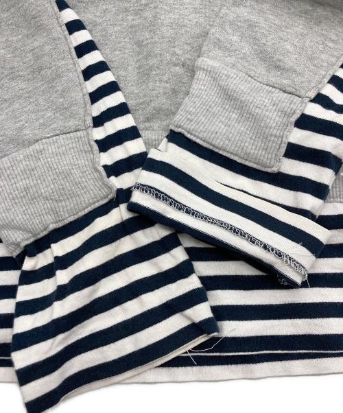 GOOD DESIGN SHOP COMME des GARCONS（グッドデザインショップ コムデギャルソン）GOOD DESIGN SHOP COMME des GARCONS (グッドデザインショップ コムデギャルソン) ドッキングスウェット グレー サイズ:Lの古着・服飾アイテム