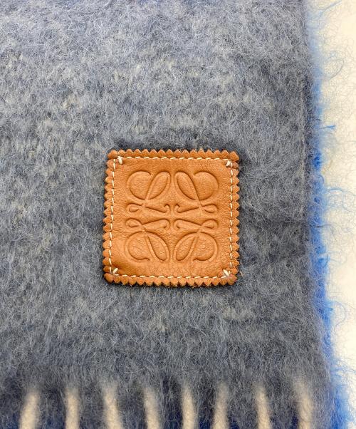 LOEWE（ロエベ）LOEWE (ロエベ) モヘアストール マルチカラーの古着・服飾アイテム