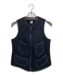 ANATOMICA（アナトミカ）の古着「ビーチクロス ウールベスト」｜ネイビー