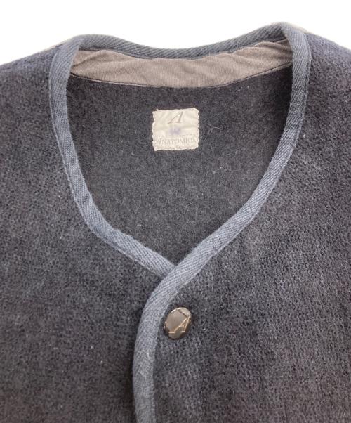 ANATOMICA（アナトミカ）ANATOMICA (アナトミカ) ビーチクロス ウールベスト ネイビー サイズ:40の古着・服飾アイテム