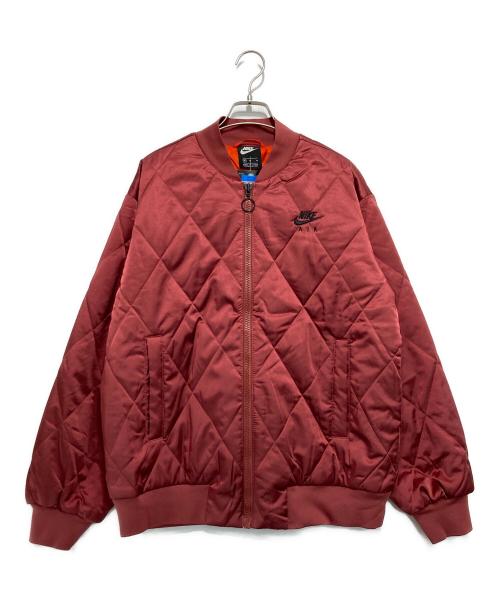 NIKE（ナイキ）NIKE (ナイキ) サテンキルティング ジャケット ブラウン サイズ:M 未使用品の古着・服飾アイテム