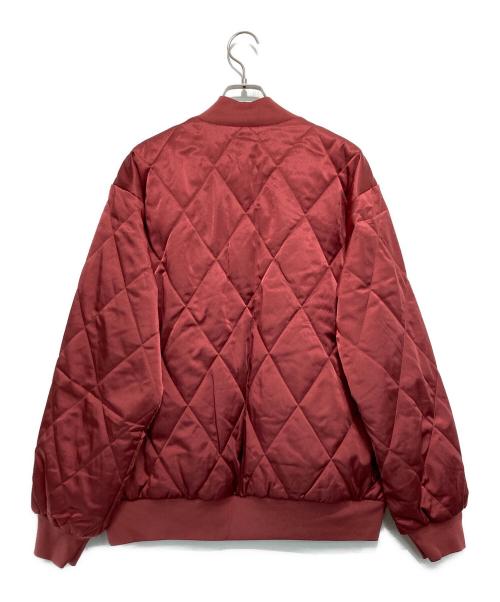 NIKE（ナイキ）NIKE (ナイキ) サテンキルティング ジャケット ブラウン サイズ:M 未使用品の古着・服飾アイテム