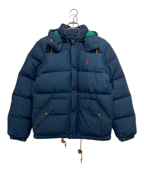POLO RALPH LAUREN（ポロ・ラルフローレン）POLO RALPH LAUREN (ポロ・ラルフローレン) ダウンジャケット ネイビー サイズ:S（170/92A）の古着・服飾アイテム