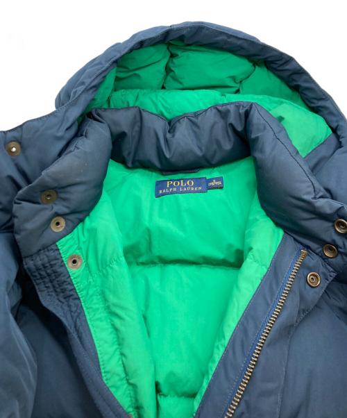 POLO RALPH LAUREN（ポロ・ラルフローレン）POLO RALPH LAUREN (ポロ・ラルフローレン) ダウンジャケット ネイビー サイズ:S（170/92A）の古着・服飾アイテム