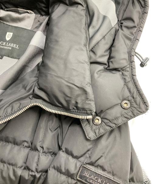 BLACK LABEL CRESTBRIDGE（ブラックレーベル クレストブリッジ）BLACK LABEL CRESTBRIDGE (ブラックレーベル クレストブリッジ) ダウンジャケット ブラック サイズ:Lの古着・服飾アイテム