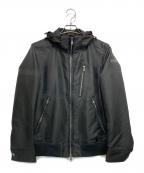 BLACK LABEL CRESTBRIDGEブラックレーベル クレストブリッジ）の古着「ジップアップジャケット」｜ブラック