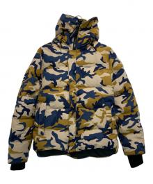 CANADA GOOSE（カナダグース）の古着「Macmillan Parka/マクミランパーカ」｜ベージュ×ネイビー