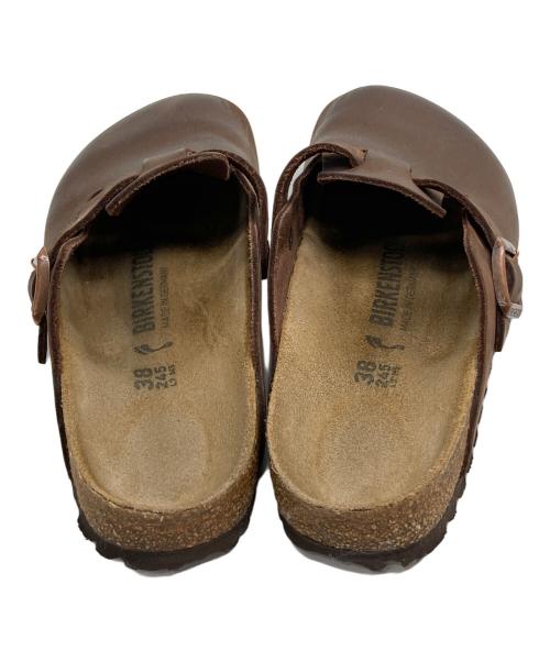 BIRKENSTOCK（ビルケンシュトック）BIRKENSTOCK (ビルケンシュトック) Boston ブラウン サイズ:38の古着・服飾アイテム