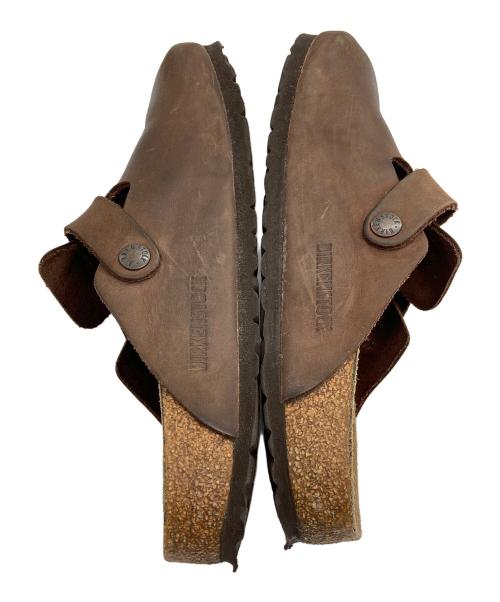 BIRKENSTOCK（ビルケンシュトック）BIRKENSTOCK (ビルケンシュトック) Boston ブラウン サイズ:38の古着・服飾アイテム
