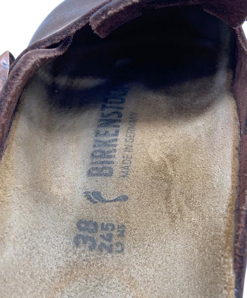 BIRKENSTOCK（ビルケンシュトック）BIRKENSTOCK (ビルケンシュトック) Boston ブラウン サイズ:38の古着・服飾アイテム
