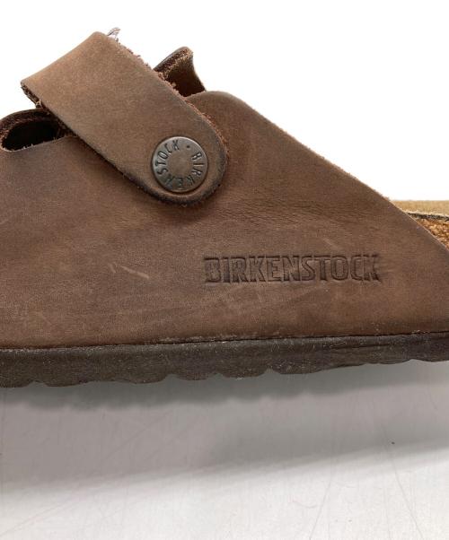 BIRKENSTOCK（ビルケンシュトック）BIRKENSTOCK (ビルケンシュトック) Boston ブラウン サイズ:38の古着・服飾アイテム