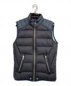 DIESELディーゼル）の古着「切替ダウンベスト」｜ブラック